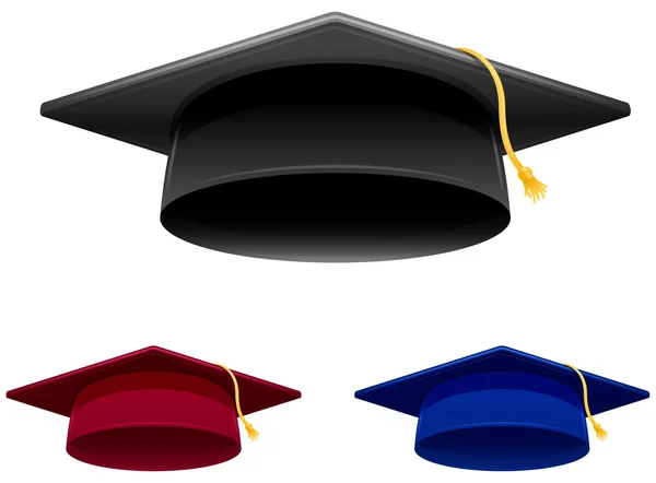 Graduation Cap — Stock Vector