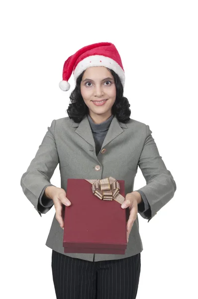Get Christmas Present — Stock Photo, Image