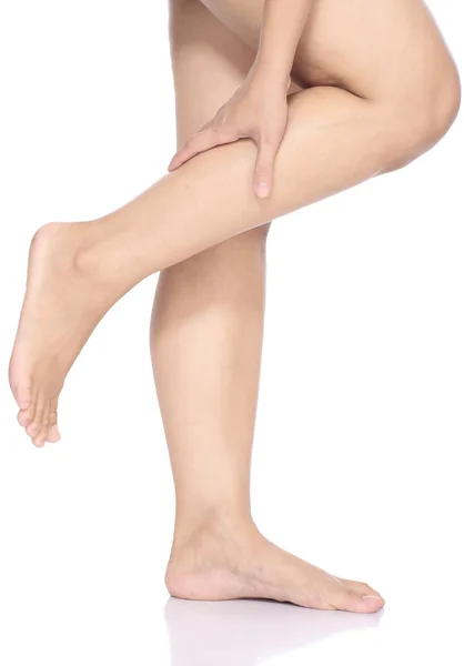 Lesão na perna — Fotografia de Stock