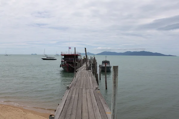 Amarre de la isla de Koh Samui — Foto de stock gratis