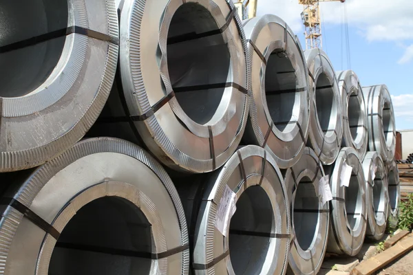Rolled steel — Stock Photo, Image