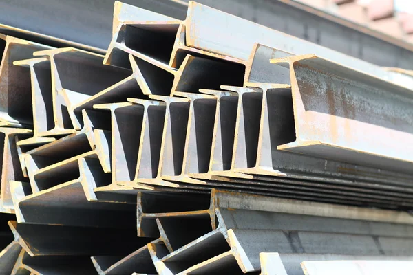 Metalen profielen bundel — Stockfoto