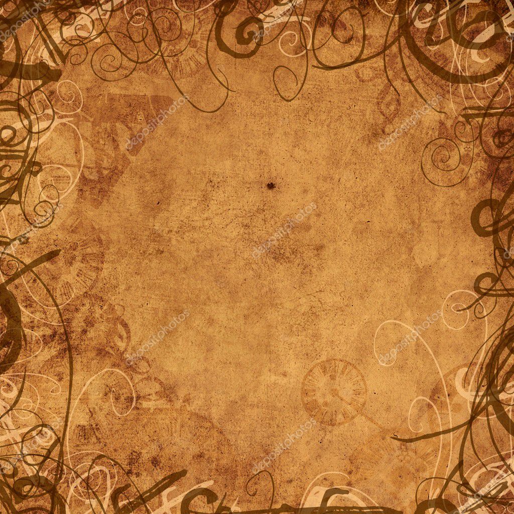 depositphotos_11166786 stock photo old paper background with floral