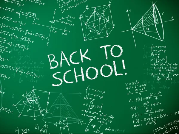 stock image Back to school blackboard