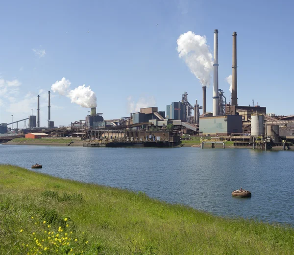 Çelik fabrikası — Stok fotoğraf