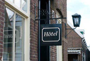 Hotel sign clipart