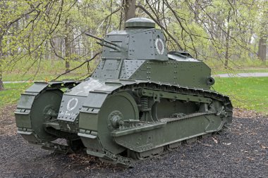 Tank From World War I clipart