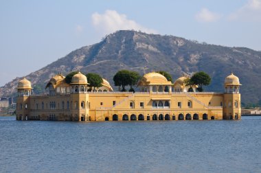 The Jal Mahal Water Palace, Jaipur, India clipart