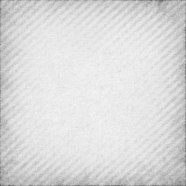 Weißer Stoff textile Textur, quadratische Streifen Hintergrund — Stockfoto