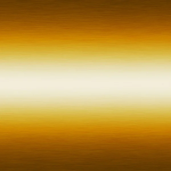 Gouden metalen achtergrondstructuur met horizontale krassen — Stockfoto