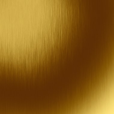 Gold metal texture, scratched metal background clipart