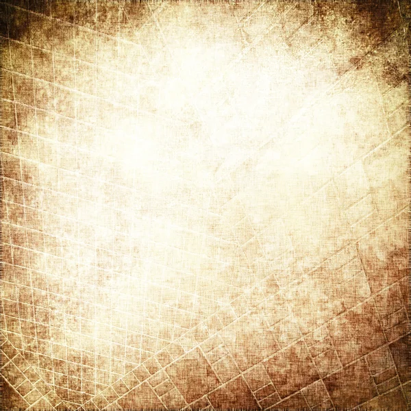 Grunge pergament bakgrund med känslig rutnät mönster textur — Stockfoto
