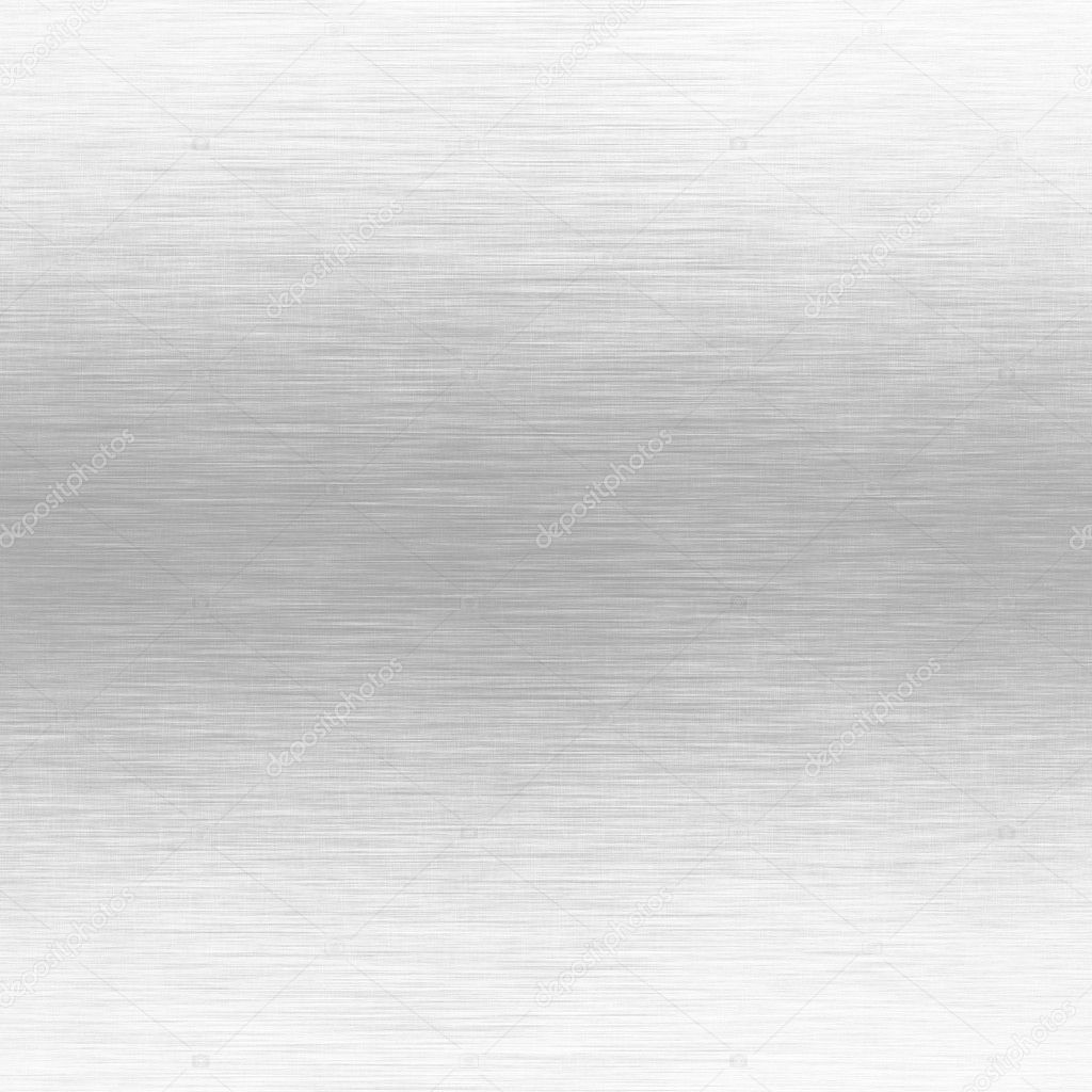 White metal background with horizontal scratches texture
