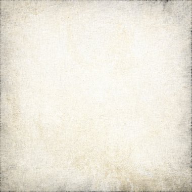 Grunge background, old white linen texture clipart