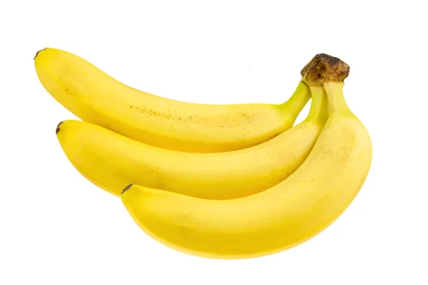 Three fresh bananas. — Stock Photo, Image
