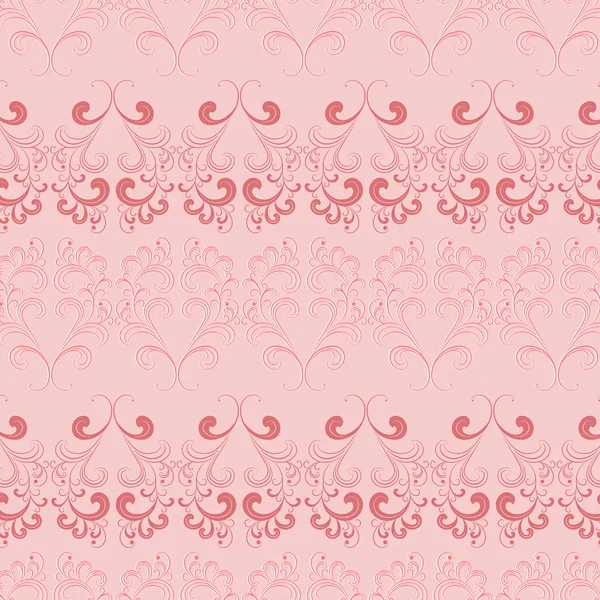 Vector seamless pattern on pink. — Stock Vector