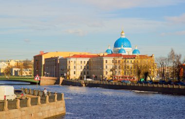 neva embankment st. Petersburg Panoraması.