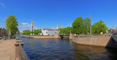 Neva embankment St Petersburg.