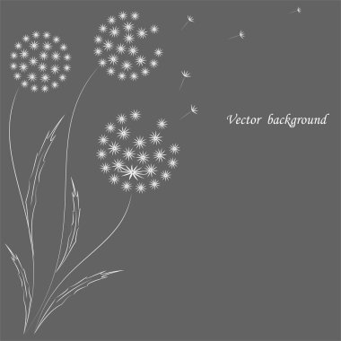 Vector flower background. clipart