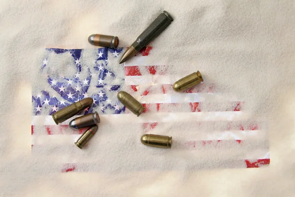 Ammerican ammunition — Stock Photo, Image