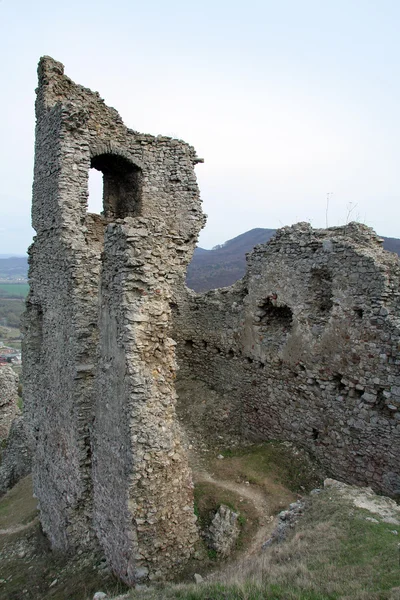 stock image Brekov castle ruins