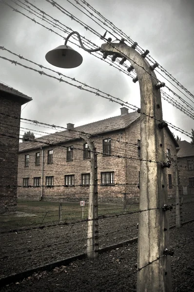 Εικόνα από το στρατόπεδο συγκέντρωσης — Φωτογραφία Αρχείου