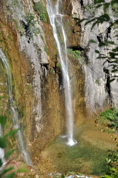 stock image High waterfall