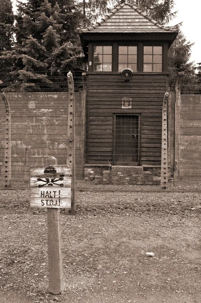 Zdjęcie z obozu koncentracyjnego — Zdjęcie stockowe