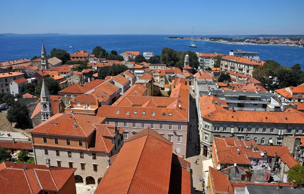 Zadar-Dächer — Stockfoto