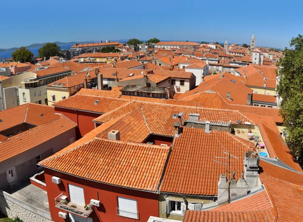 Dächer von Zadar — Stockfoto