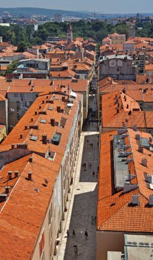 Zadar'ın çatıları