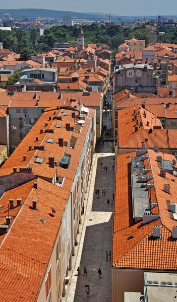 Zadars Dächer — Stockfoto