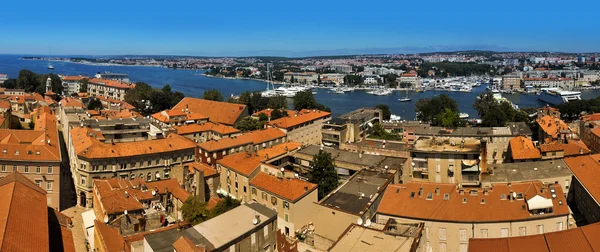 Панорама міста Задар — стокове фото