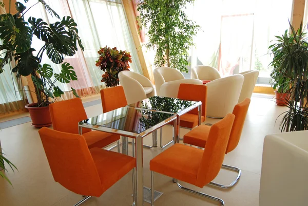 Renderização Interior elegante sala de estar — Fotografia de Stock