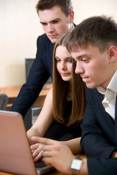 Young group of business working — Stock Photo, Image