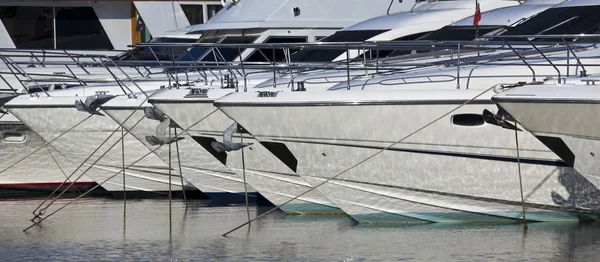 stock image Yachts at anchor