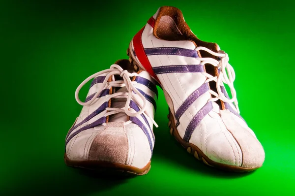 Sapatos de tênis italianos — Fotografia de Stock