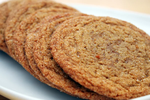 Melasz cukor cookie-k Stock Kép