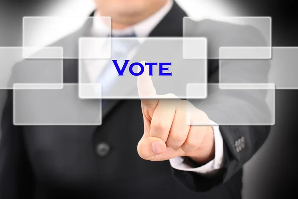 Botón de voto —  Fotos de Stock