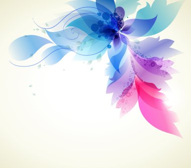 Floral background . clipart