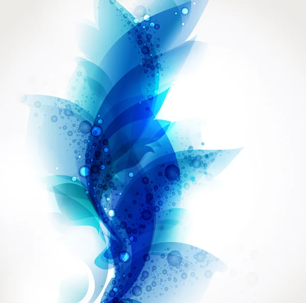 Eléments bleus abstraits pour le design  . — Image vectorielle
