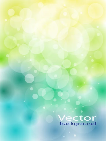Green arri abstract light background. — Stock Vector