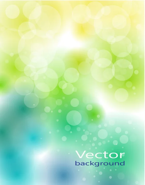 Green arri abstract light background. — Stock Vector