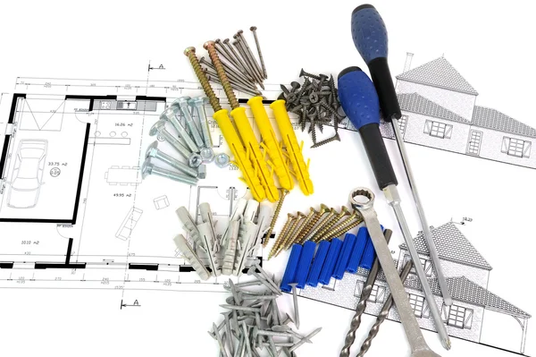 Diy tools three — Stock Photo, Image