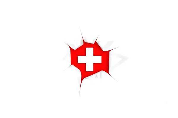 Rode Kruis — Stockfoto