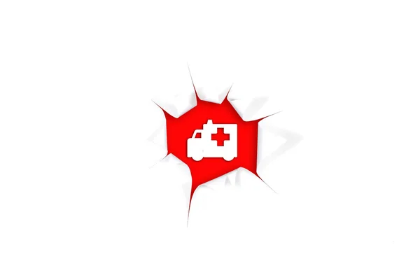 Red cross — Stock Photo, Image