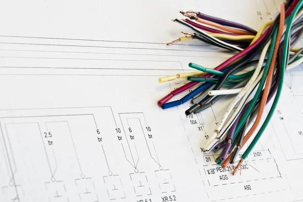 stock image Wires Wiring