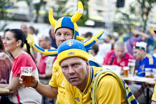 stock image The Swedes on the euro in 2012