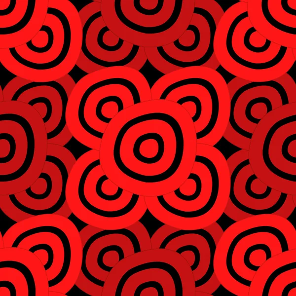 Arrière-plan - Noir & Rouge — Image vectorielle