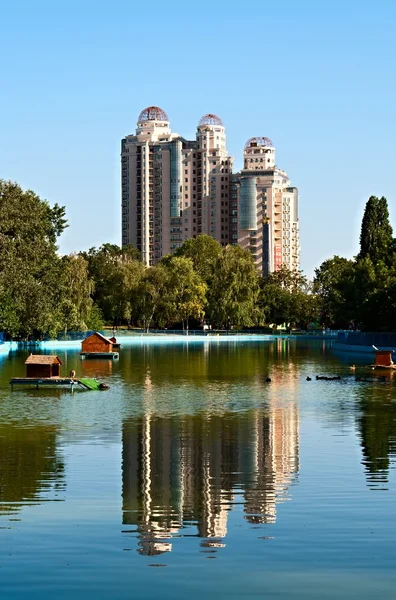 stock image Building and Reflection